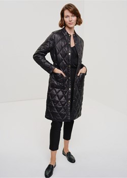 Długa czarna pikowana kurtka damska ze sklepu OCHNIK w kategorii Kurtki damskie - zdjęcie 172558406