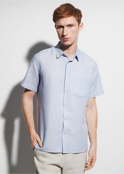 Koszula męska z krótkim rękawem ze sklepu OCHNIK w kategorii Koszule męskie - zdjęcie 172559687