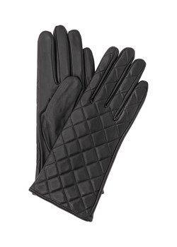 Skórzane czarne rękawiczki damskie ze sklepu OCHNIK w kategorii Rękawiczki damskie - zdjęcie 172560585