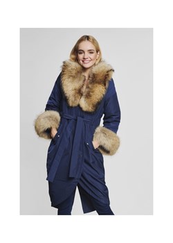Ciepła kurtka damska o wydłużonej formie ze sklepu OCHNIK w kategorii Płaszcze damskie - zdjęcie 172560649