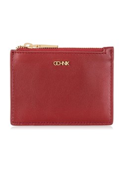 Mały czerwony skórzany portfel damski ze sklepu OCHNIK w kategorii Portfele damskie - zdjęcie 172561287