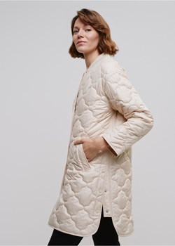 Beżowa kurtka pikowana damska ze sklepu OCHNIK w kategorii Kurtki damskie - zdjęcie 172562026