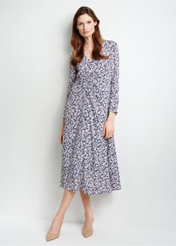 Długa sukienka letnia w kwiaty ze sklepu OCHNIK w kategorii Sukienki - zdjęcie 172562745