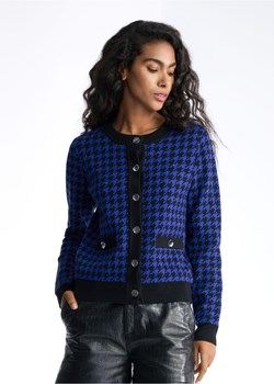 Sweter damski w pepitkę ze sklepu OCHNIK w kategorii Swetry damskie - zdjęcie 172563589