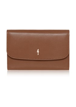 Brązowy skórzany portfel damski ze sklepu OCHNIK w kategorii Portfele damskie - zdjęcie 172563726