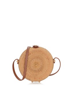 Okrągła torebka damska ze słomki ze sklepu OCHNIK w kategorii Torby letnie - zdjęcie 172564125