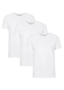 Trójpak białych T-shirtów męskich basic ze sklepu OCHNIK w kategorii T-shirty męskie - zdjęcie 172564768