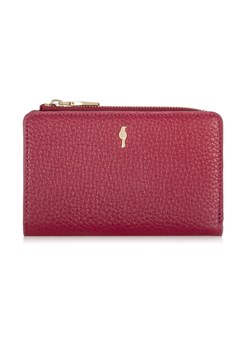 Skórzany różowy portfel damski ze sklepu OCHNIK w kategorii Portfele damskie - zdjęcie 172565455