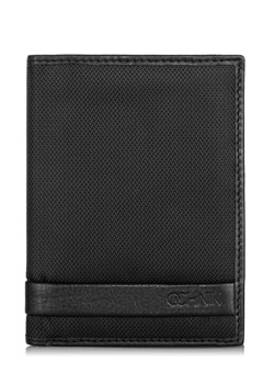Czarny rozkładany portfel męski ze sklepu OCHNIK w kategorii Portfele męskie - zdjęcie 172565577