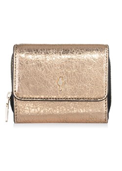 Mały złoty portfel damski ze sklepu OCHNIK w kategorii Portfele damskie - zdjęcie 172565858