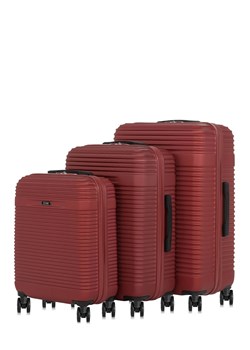 Komplet walizek na kółkach 19''/24''/28'' ze sklepu OCHNIK w kategorii Walizki - zdjęcie 172566607