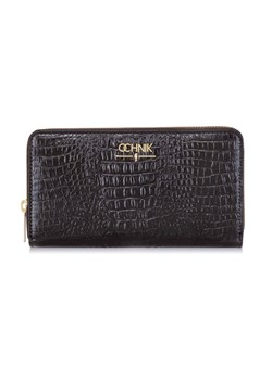 Duży brązowy skórzany portfel damski ze sklepu OCHNIK w kategorii Portfele damskie - zdjęcie 172568147