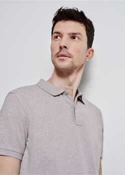Szara koszulka polo męska ze sklepu OCHNIK w kategorii T-shirty męskie - zdjęcie 172569205