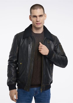 Kurtka skórzana męska w stylu bomber jacket ze sklepu OCHNIK w kategorii Kurtki męskie - zdjęcie 172569619