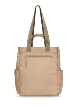 Beżowa torebka - plecak ze sklepu OCHNIK w kategorii Plecaki - zdjęcie 172570166
