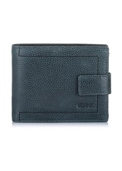 Granatowy skórzany portfel męski ze sklepu OCHNIK w kategorii Portfele męskie - zdjęcie 172570658