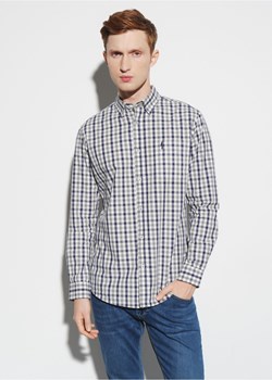 Koszula męska w kolorową kratę ze sklepu OCHNIK w kategorii Koszule męskie - zdjęcie 172571439