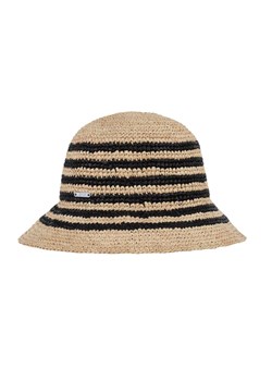 Słomkowy kapelusz damski w czarne paski ze sklepu OCHNIK w kategorii Kapelusze damskie - zdjęcie 172571837