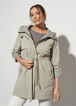 Płaszcz damski z kapturem ze sklepu OCHNIK w kategorii Płaszcze damskie - zdjęcie 172571877