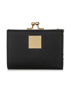 Czarny mały portfel damski ze sklepu OCHNIK w kategorii Portfele damskie - zdjęcie 172571909