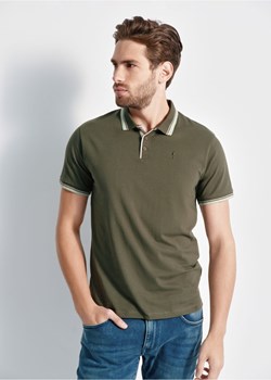 Zielona koszulka polo męska ze sklepu OCHNIK w kategorii T-shirty męskie - zdjęcie 172571959
