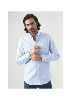 Koszula męska w drobną kratkę ze sklepu OCHNIK w kategorii Koszule męskie - zdjęcie 172572125