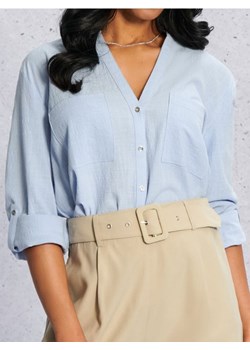 Sinsay - Koszula - błękitny ze sklepu Sinsay w kategorii Koszule damskie - zdjęcie 172573396