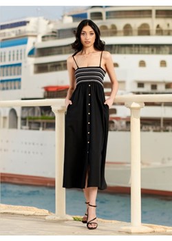 Sinsay - Sukienka midi - czarny ze sklepu Sinsay w kategorii Sukienki - zdjęcie 172573398