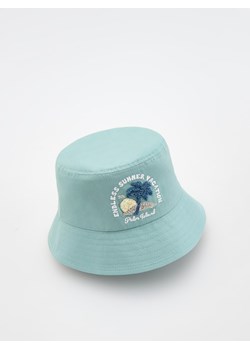 Reserved - Kapelusz bucket hat - miętowy ze sklepu Reserved w kategorii Czapki dziecięce - zdjęcie 172573586