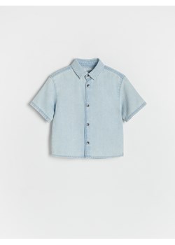 Reserved - Denimowa koszula - niebieski ze sklepu Reserved w kategorii Koszule chłopięce - zdjęcie 172573779