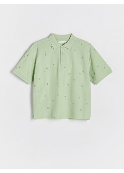 Reserved - T-shirt polo - jasnozielony ze sklepu Reserved w kategorii T-shirty chłopięce - zdjęcie 172573826