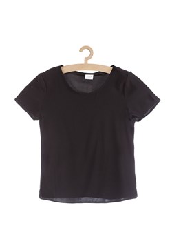 Bluzka z krótkim rękawem- czarna ze sklepu 5.10.15 w kategorii Bluzki damskie - zdjęcie 172574008