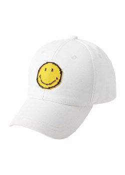 Dziecięca czapka z daszkiem EmojI biała ze sklepu 5.10.15 w kategorii Czapki dziecięce - zdjęcie 172574087