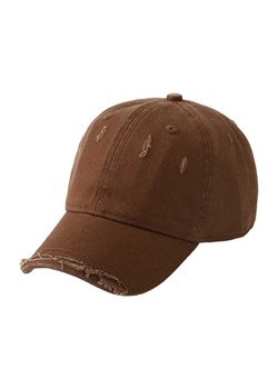 Dziecięca czapka z daszkiem Ripped brązowa ze sklepu 5.10.15 w kategorii Czapki dziecięce - zdjęcie 172574105