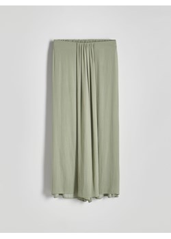 Reserved - Spodnie culotte - jasnozielony ze sklepu Reserved w kategorii Spódnice - zdjęcie 172576747
