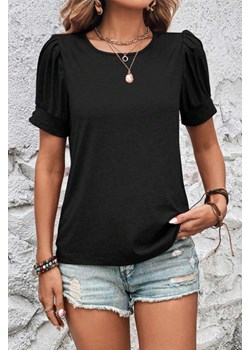 T-shirt GOMIOLZA BLACK ze sklepu Ivet Shop w kategorii Bluzki damskie - zdjęcie 172577326