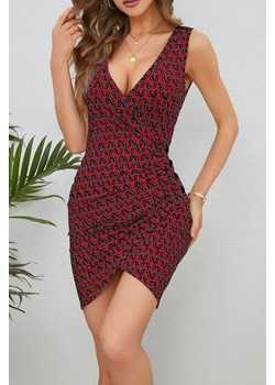 Sukienka NOVEONA RED ze sklepu Ivet Shop w kategorii Sukienki - zdjęcie 172577365