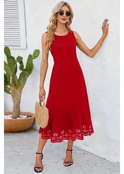 Sukienka RELOGANA RED ze sklepu Ivet Shop w kategorii Sukienki - zdjęcie 172577388