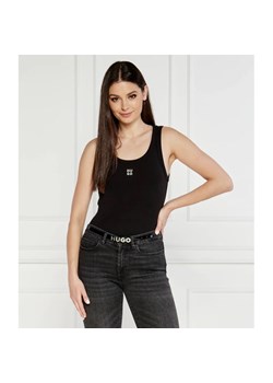 HUGO Top Datamia | Slim Fit ze sklepu Gomez Fashion Store w kategorii Bluzki damskie - zdjęcie 172577476