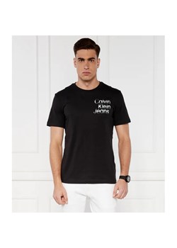 CALVIN KLEIN JEANS T-shirt DIFFUSED STACKED | Regular Fit ze sklepu Gomez Fashion Store w kategorii T-shirty męskie - zdjęcie 172577489