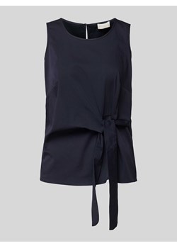 Top bluzkowy z wiązanym detalem ze sklepu Peek&Cloppenburg  w kategorii Bluzki damskie - zdjęcie 172578046