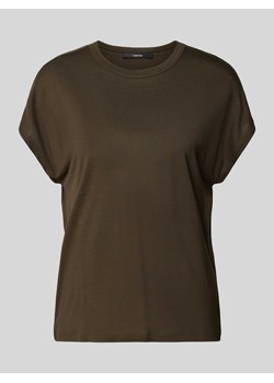 T-shirt z lyocellu w jednolitym kolorze model ‘Kanja’ ze sklepu Peek&Cloppenburg  w kategorii Bluzki damskie - zdjęcie 172578065