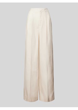 Spodnie o luźnym kroju z zakładkami w pasie i wpuszczanymi kieszeniami ze sklepu Peek&Cloppenburg  w kategorii Spodnie damskie - zdjęcie 172578077