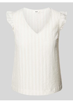 Bluzka z dekoltem w serek model ‘AMANDA’ ze sklepu Peek&Cloppenburg  w kategorii Bluzki damskie - zdjęcie 172578085