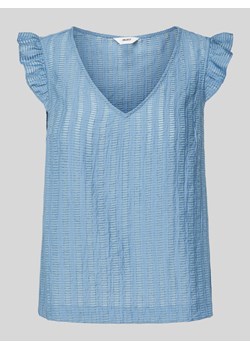 Bluzka z dekoltem w serek model ‘AMANDA’ ze sklepu Peek&Cloppenburg  w kategorii Bluzki damskie - zdjęcie 172578089