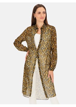 Rozpinana tunika w zwierzęcy wzór L'AF Maren ze sklepu Eye For Fashion w kategorii Bluzki damskie - zdjęcie 172578148
