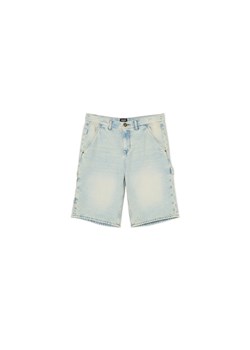 Cropp - Jeansowe szorty loose - niebieski ze sklepu Cropp w kategorii Spodenki męskie - zdjęcie 172578236