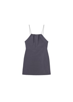 Cropp - Sukienka mini ze ściągaczem - fioletowy ze sklepu Cropp w kategorii Sukienki - zdjęcie 172578245