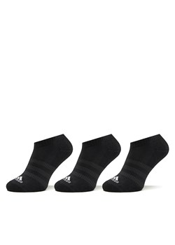 Skarpety stopki unisex adidas Cushioned Low-Cut Socks 3 Pairs IC1332 Czarny ze sklepu eobuwie.pl w kategorii Skarpetki damskie - zdjęcie 172578636