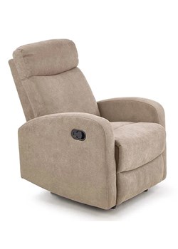 Beżowy fotel rozkładany - Bover 2X ze sklepu Edinos.pl w kategorii Fotele - zdjęcie 172578975